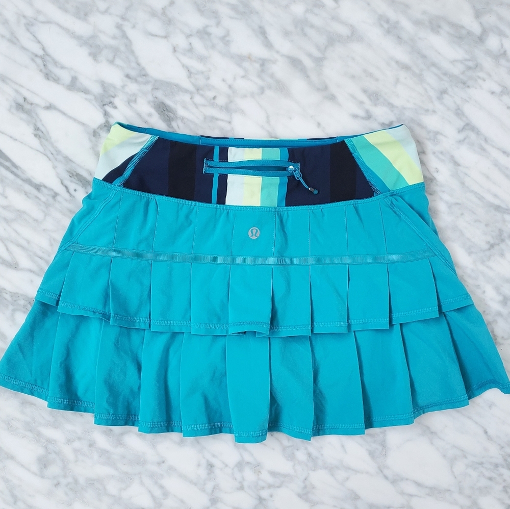 lululemon athletica Blue Skirt